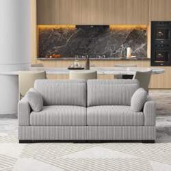 2-Seater Sofa with Sleep Function, Modern