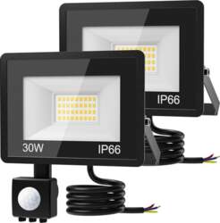 30 W LED prožektors ar kustības