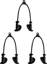 3 x ergonomiska tricepsa virve pull