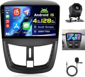 4 + 128G Android auto radio