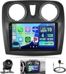 4+128G Android auto radio ar ekrānu