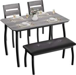 4-Piece Kitchen Table Set, Dining Table
