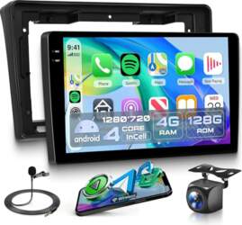 4G + 128G Android auto radio
