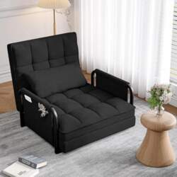 5-Position Sleeping Chair with Bed Function