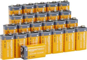 "Amazon Basics" 24 x 9V