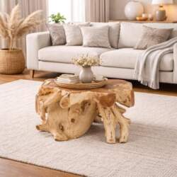 AKAR Natural Coffee Table Approx. Diameter