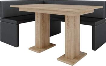 Akiko Corner Bench with Table -