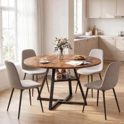 APICIZON Round Dining Table, 100 cm