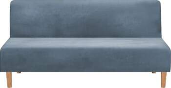 Armless Futon Sofa Bed Cover -