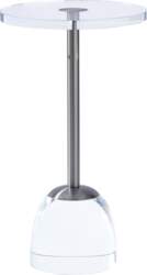 Artmaze Clear Acrylic Side Table Side