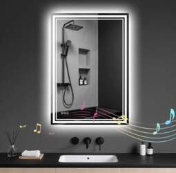 Bathroom Mirror with LED Light: 45