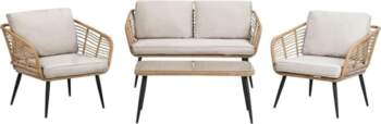 Beliani Corinth II Garden Set Table
