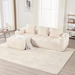 Boneless Couch, Modular Sofa, L Sofa