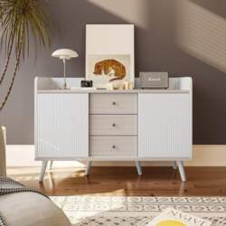 BTM Sideboard with Three Drawers, Exquisite