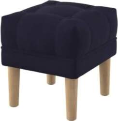 Buttoned Padded Bench Stool Ottoman Bed