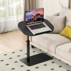 C-Shaped Side Table Height Adjustable 360°