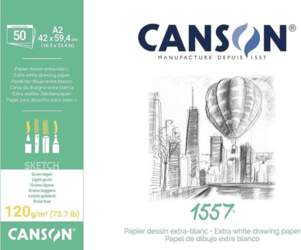 Canson 1557 - A2 blociņš ar