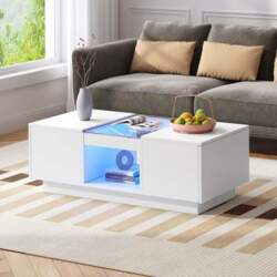 Coffee Table, Sofa Table with Drawer