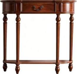 Console Table mit Unterer Ablage, Konsolentisch