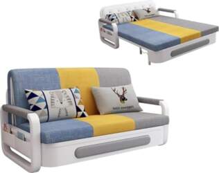 Convertible Sofa Bed with Storage Box