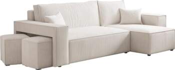 Corner Sofa with Sleep Function (200