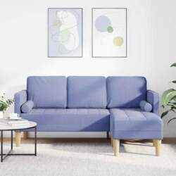 Corner Sofa with Sleep Function Left
