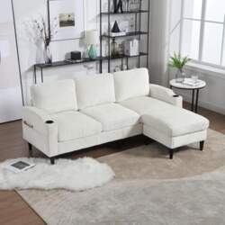 Corner Sofa with Sleep Function, Sofa