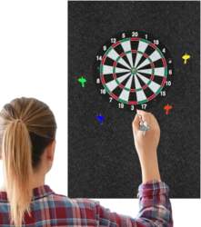 Dart Board Backing Wall Protector, sienas