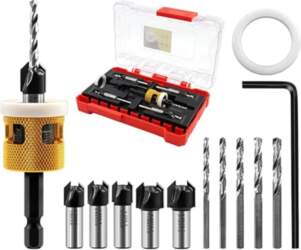 DARTOTEK Countersink Drill Bit Set Countersink