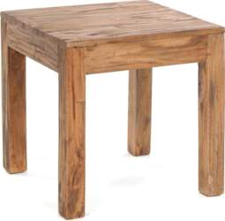 DESIGN DELIGHTS Rustic Square Coffee Table