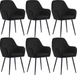 Dining Chairs, Set of 6, Kitchen