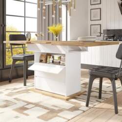 Dining Table, Telescopic Table, Folding Kitchen