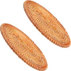 DOITOOL 2 Pieces Woven Cup Coasters