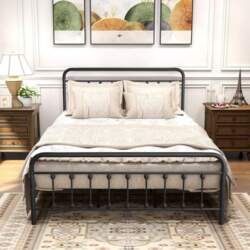 DUMEE King Size Bed Frame with