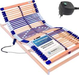 Electric Slatted Bed Frame 100% Beech