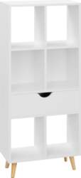 EUGAD Bookcase, Bookcase, Room Divider, Filing