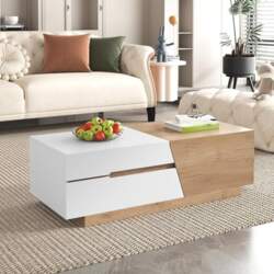 Extendable Coffee Table, Side Table with