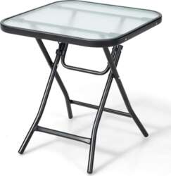 FANTASK Square Folding Table, Weatherproof Side