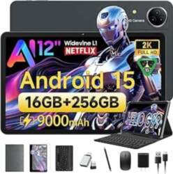 FEONAL Android 15 planšetdators, 12 collu