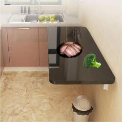 Floating Folding Table Wall Mounted Small