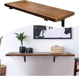 Floating Wall Mounted Folding Table for