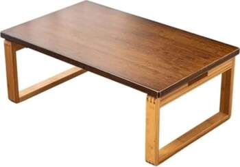 Foldable Coffee Table with Bay Window