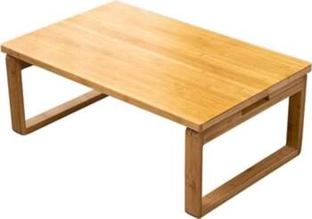 Foldable Coffee Table with Bay Window