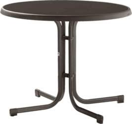 Folding boulevard table Sieger with Mecalit-PRO
