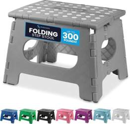 FOLDING STEP STOOL - Lightweight step