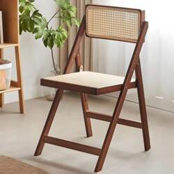Folding Table, Kitchen Table with Wheels