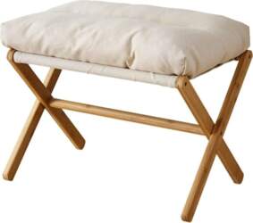 Footstool Foldable Sofa X Leg Modern