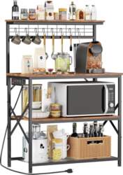 Furologee Kitchen Baker`s Rack with Socket