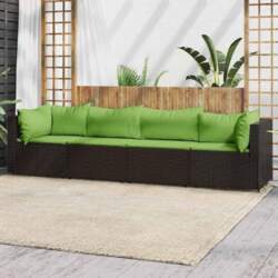 Gartenmöbel Ecksofas und Garten-Ecksofas PE-Rattan als