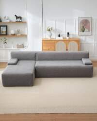 GarveeLife Corner Sofa, L-Shape Sofa with